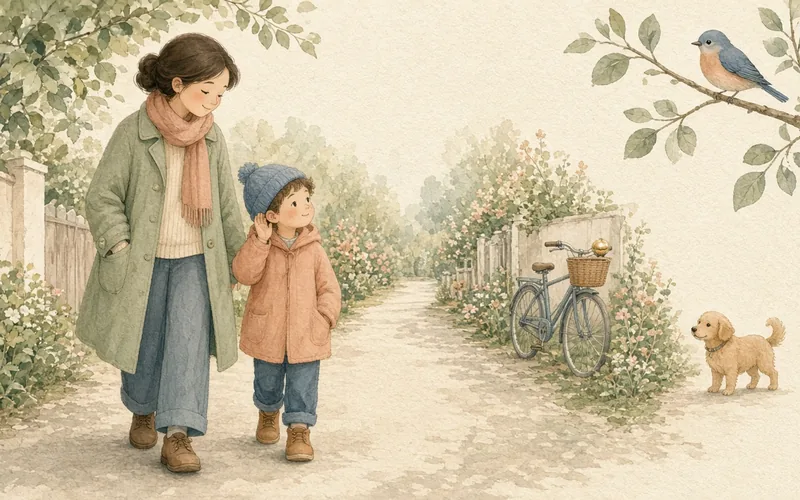Illustration: Name-that-sound walk, Stop, listen and name the sounds on a short walk